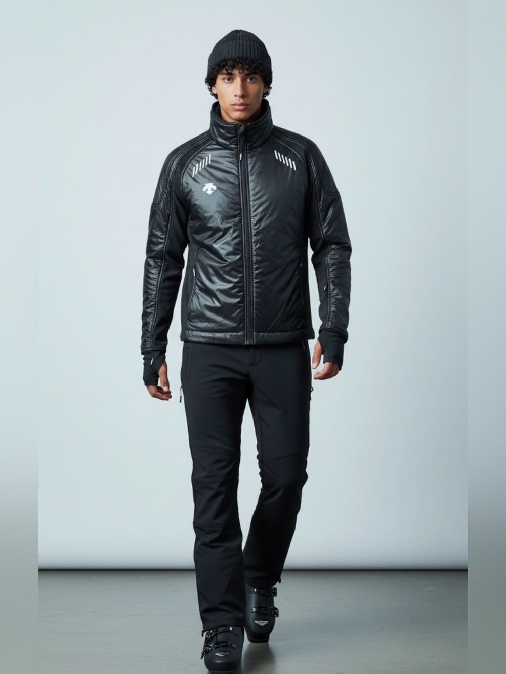 Descente Men’s Black Ski Jacket Style D9-8612 Size M